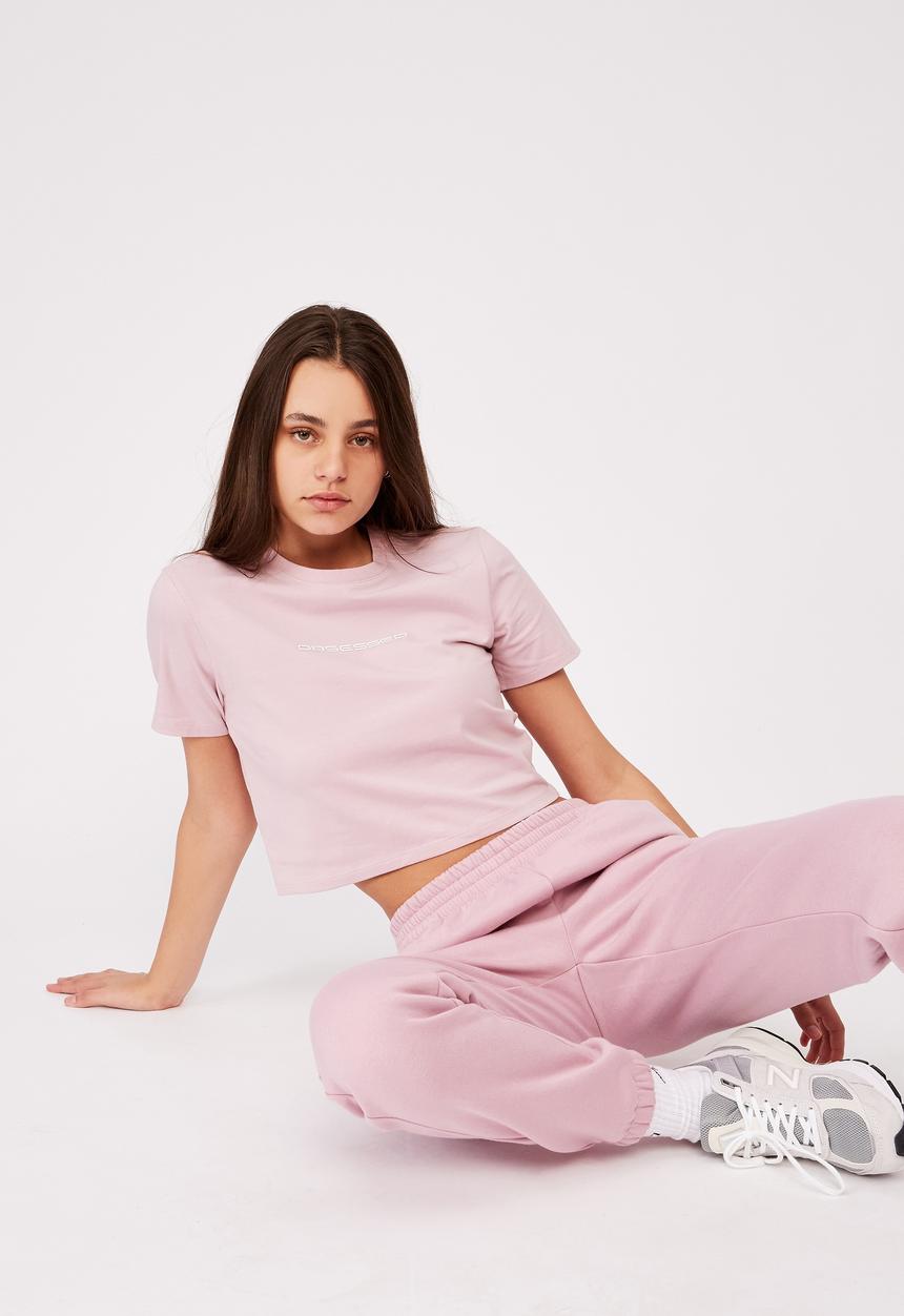 Factorie - Fitted graphic t shirt - dawn pink