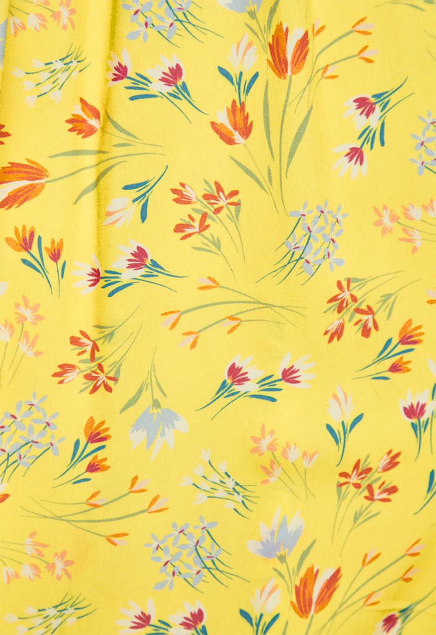Superbalist - Flute slv trapeze dress -  yellow