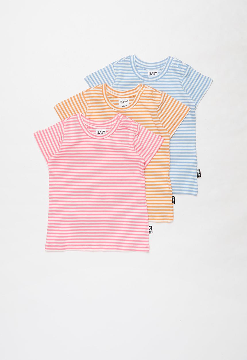 Cotton On - 3 pack jamie short sleeve tee - multi 