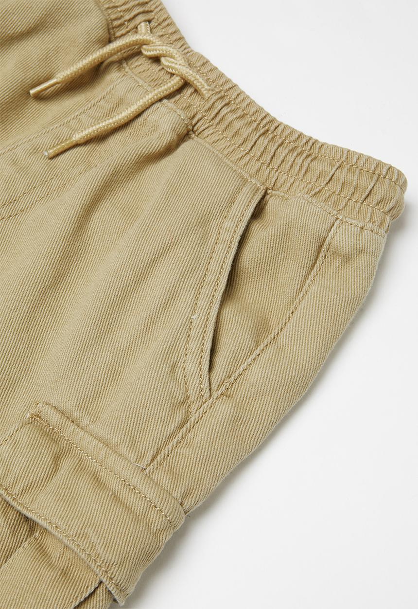 Cotton On - Charlie cargo short - washed stone
