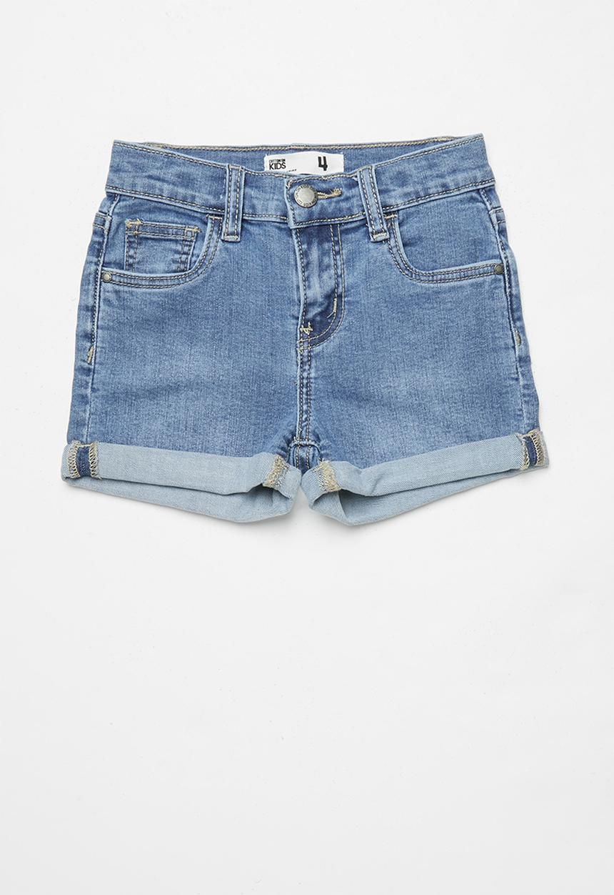Cotton On - Camilla denim short - blue