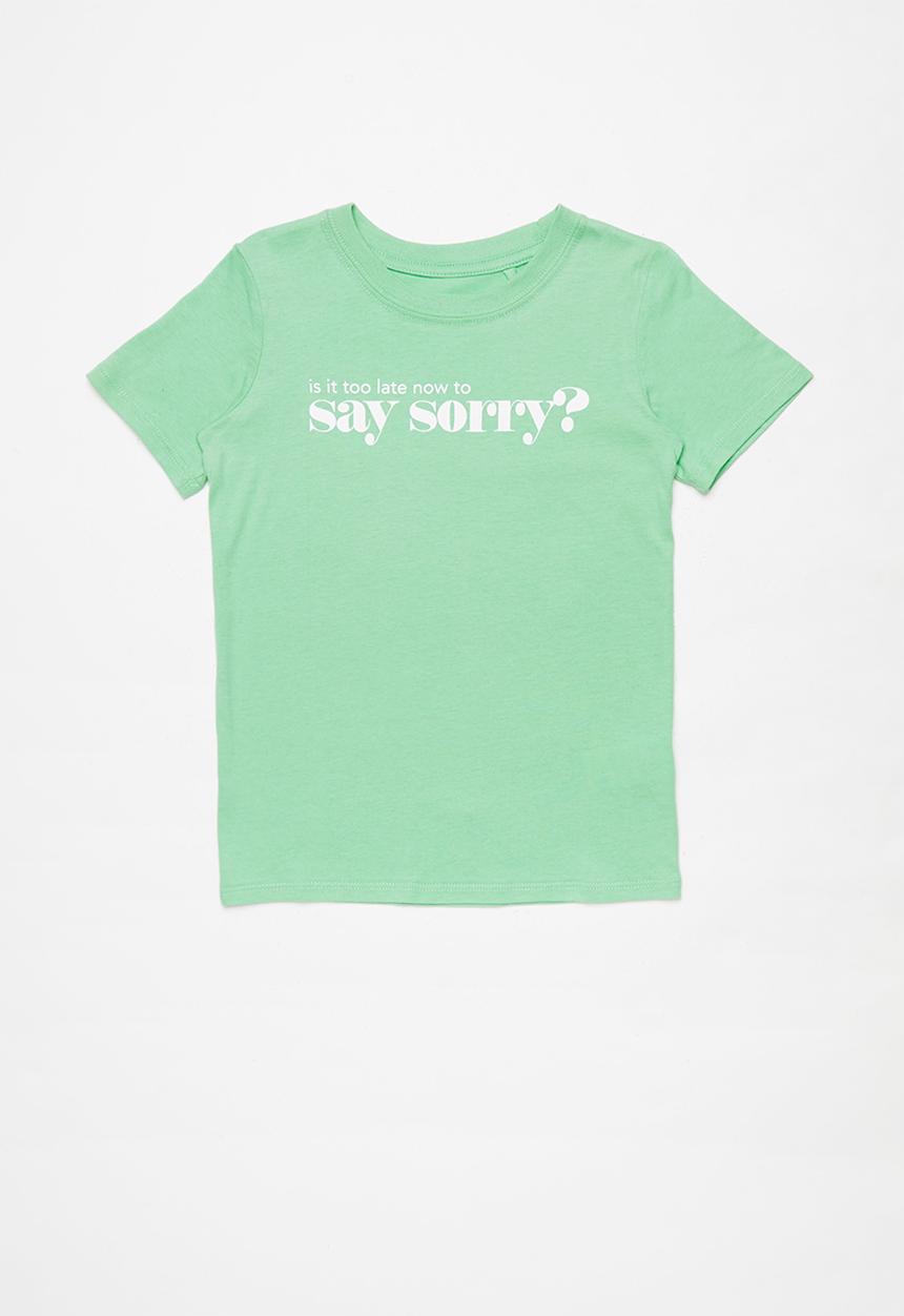 Cotton On - Max skater short sleeve tee - mint breeze