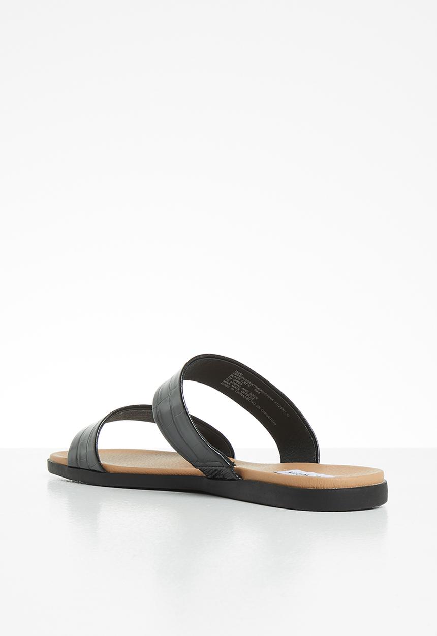 Steve Madden - Dual slide - black 