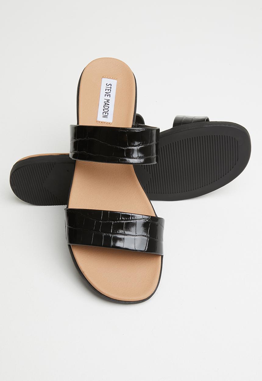 Steve Madden - Dual slide - black 