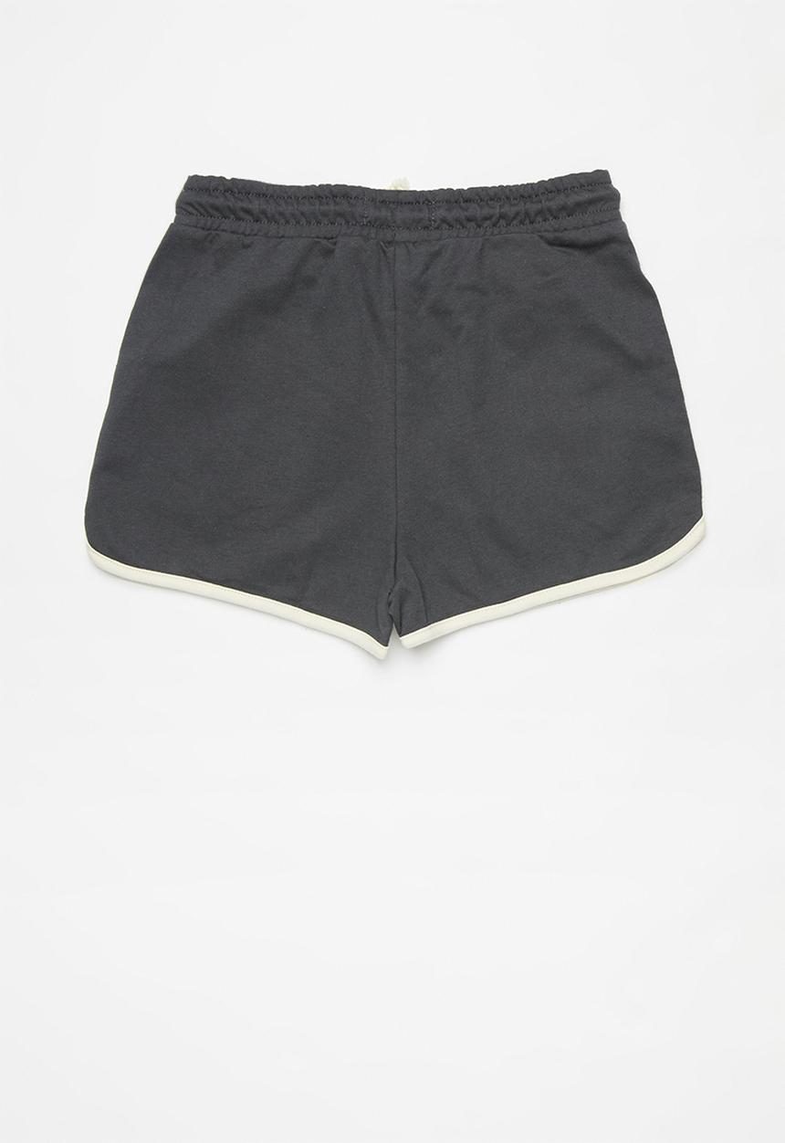 Cotton On - Nina knit short multipack - swag green/chalky mauve/phantom vanilla bind