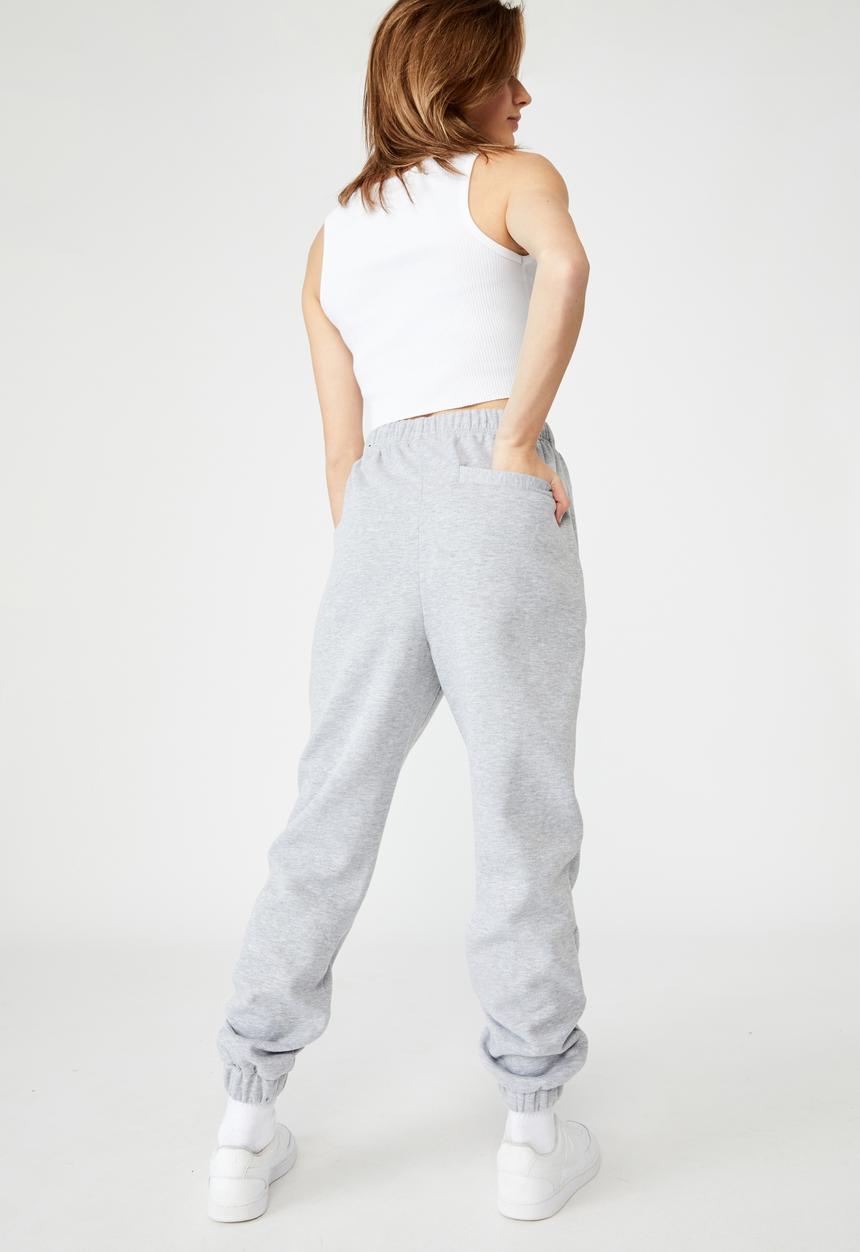 Factorie - Super high rise trackpant - grey marle