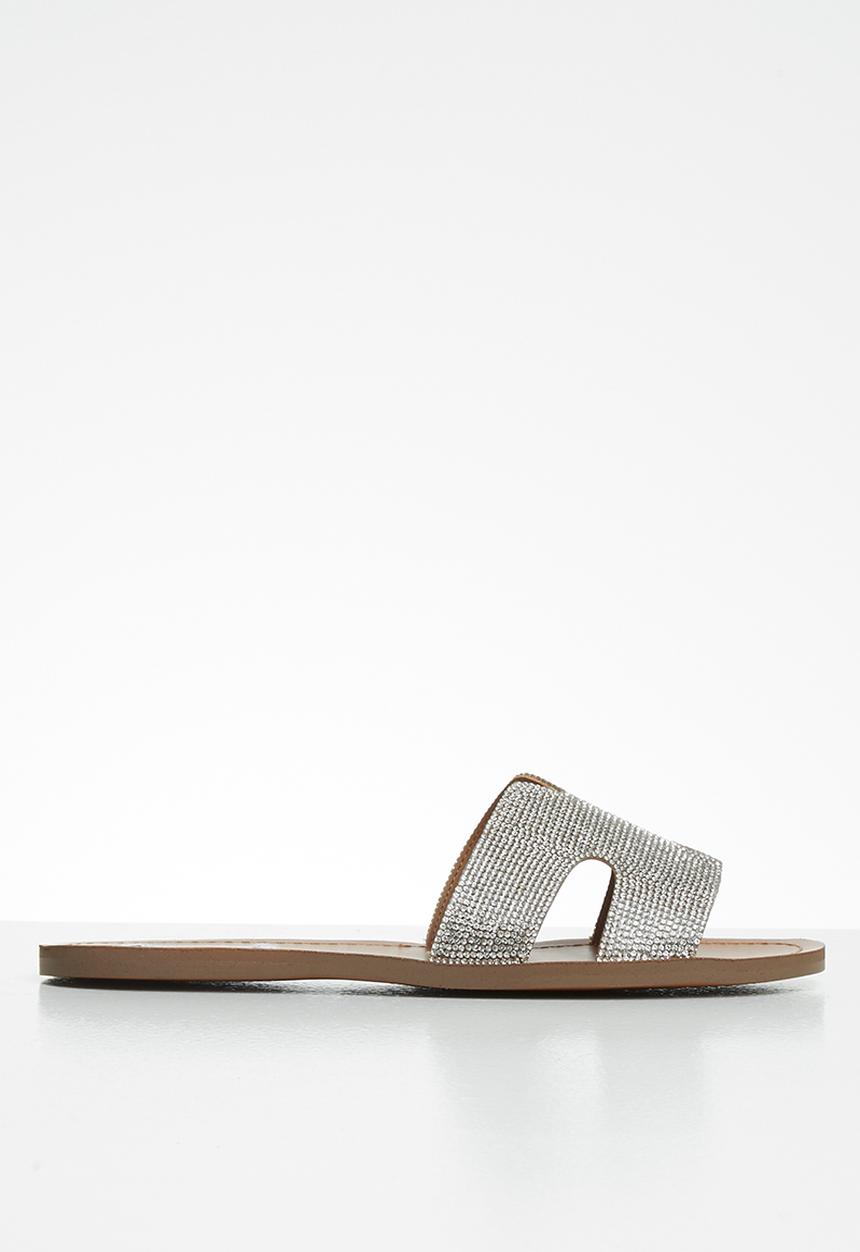 Steve Madden - Hollywood slide - silver 