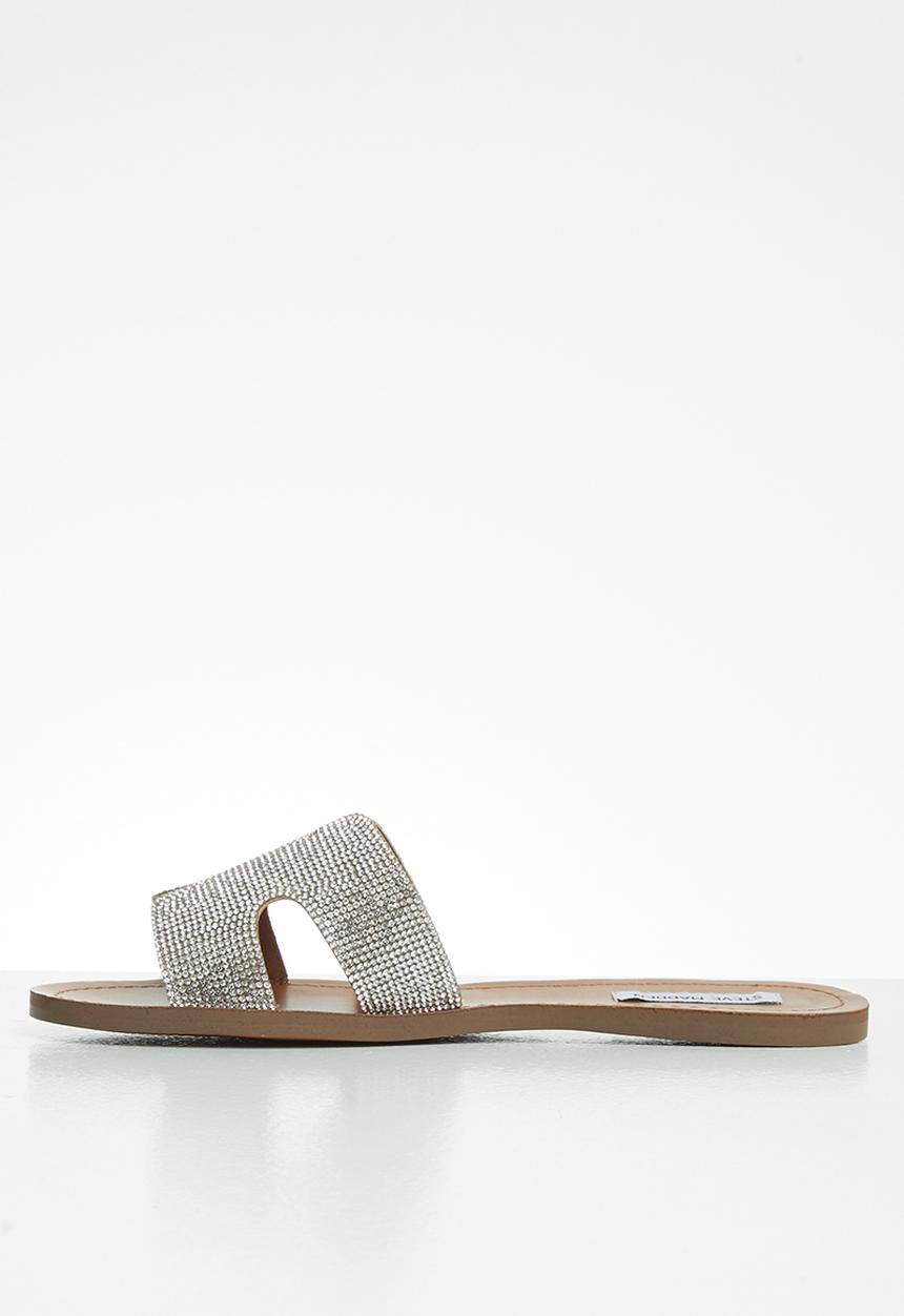 Steve Madden - Hollywood slide - silver 