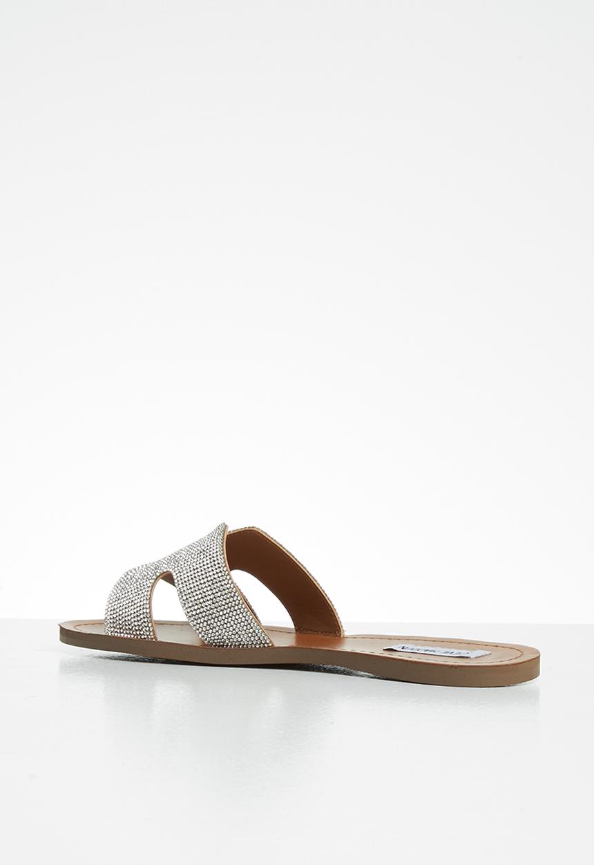Steve Madden - Hollywood slide - silver 
