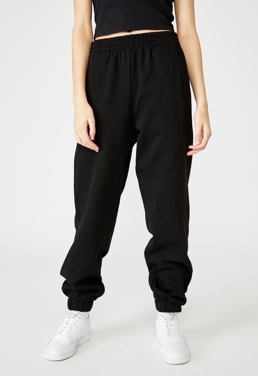 Factorie - Super slouchy trackpant - black