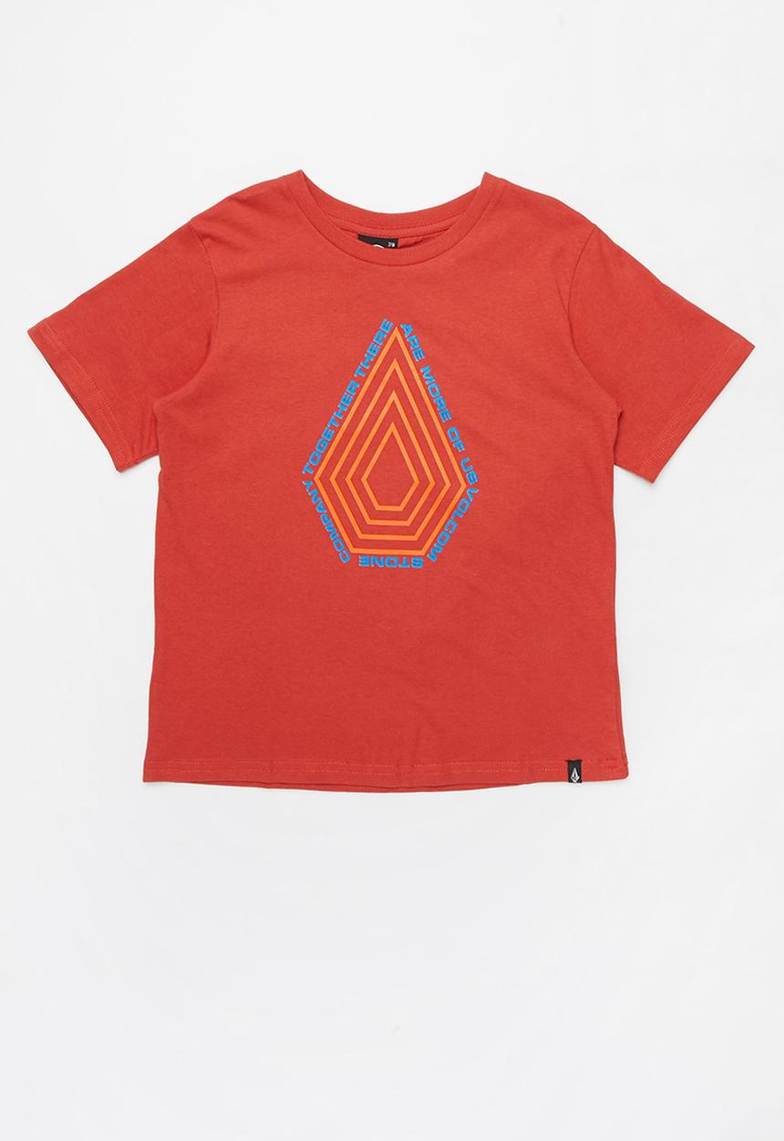 Volcom - Radiation boys short sleeve tee - burnt sienna