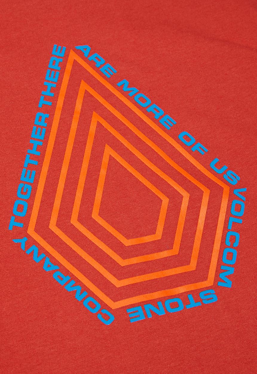 Volcom - Radiation boys short sleeve tee - burnt sienna