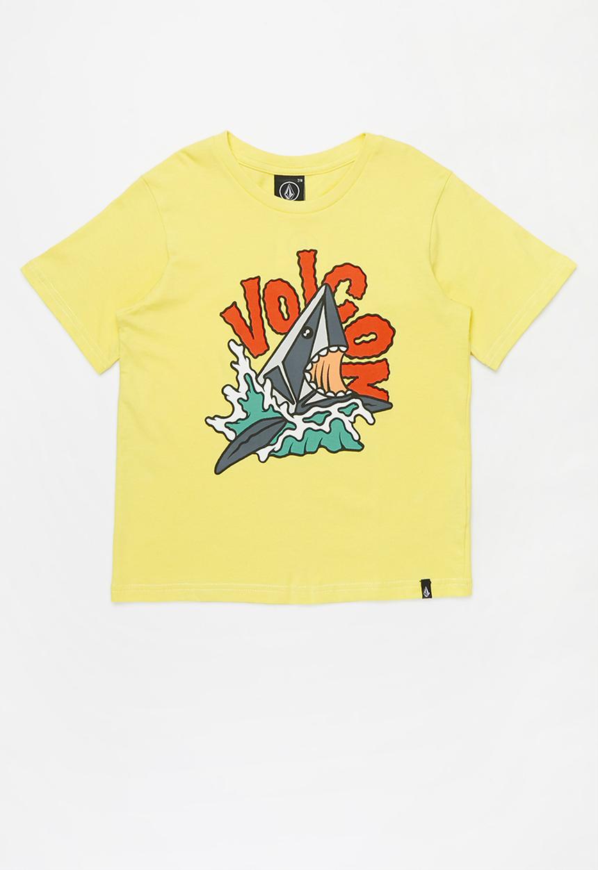 Volcom - Sharkish boys short sleeve tee - lime
