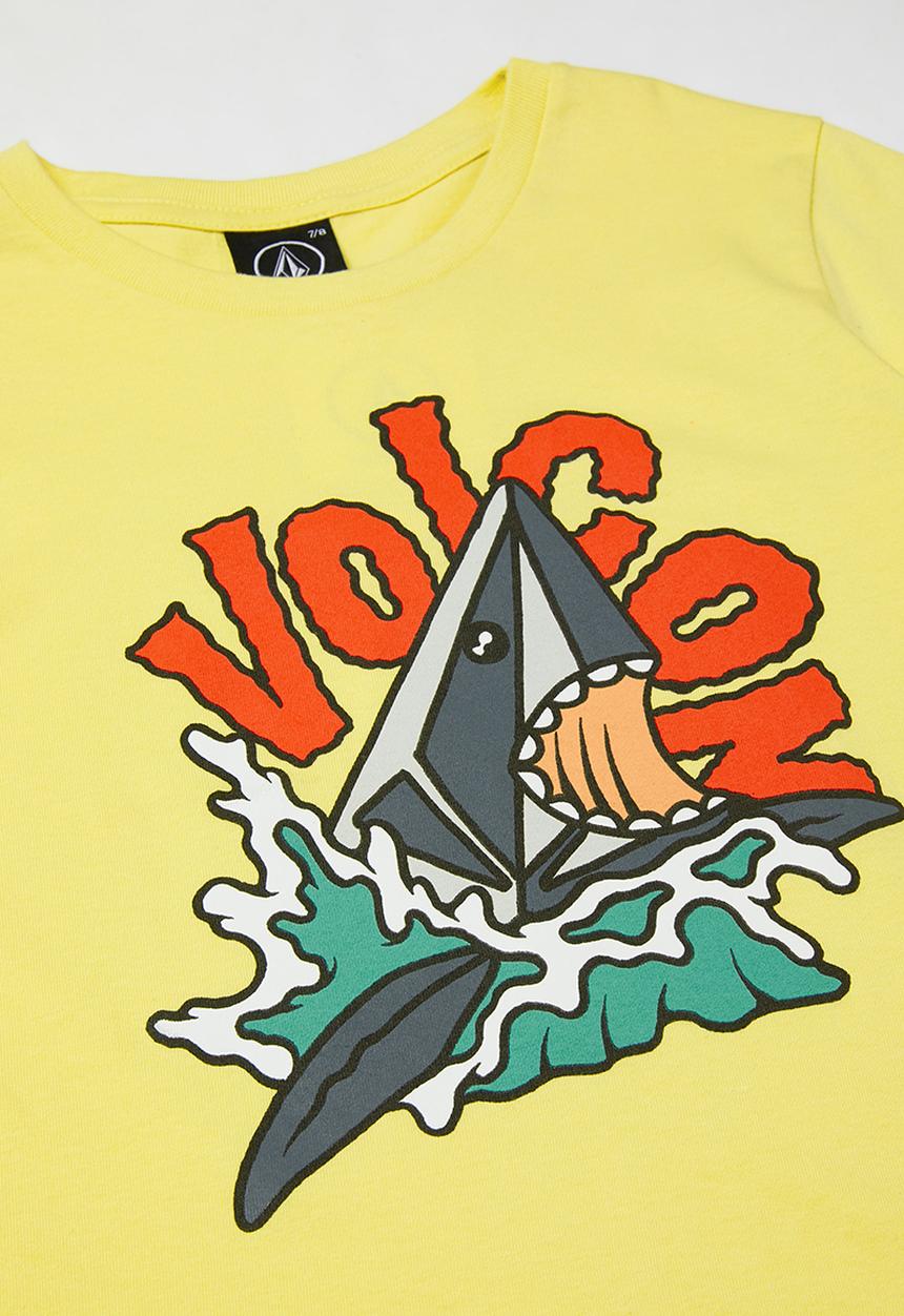 Volcom - Sharkish boys short sleeve tee - lime