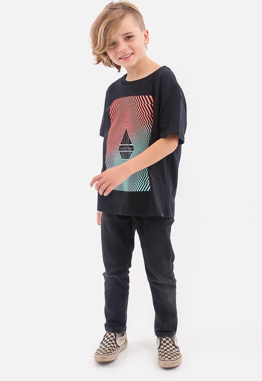 Volcom - Floation boys short sleev tee - black