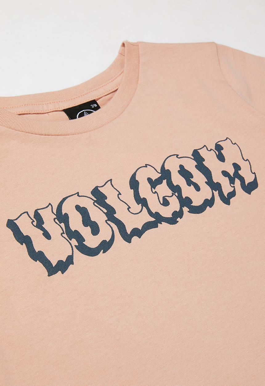 Volcom - Sawblade boys short sleeve tee - dusty pink