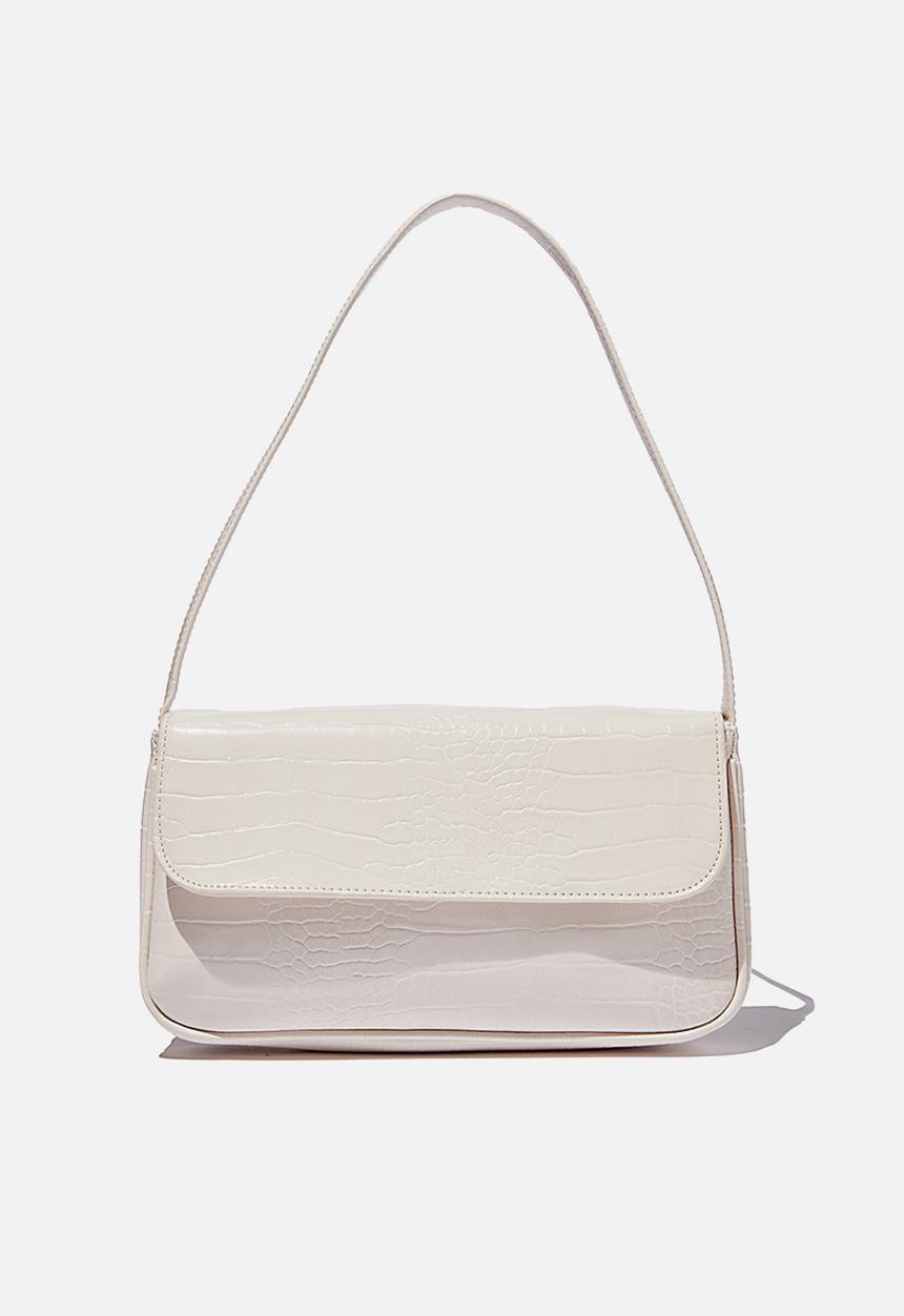 Rubi - Lenny underarm bag - ecru texture
