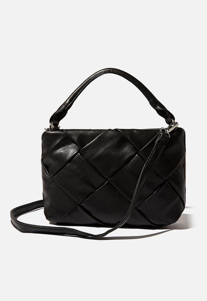 Rubi - Heidi quilted bag - black