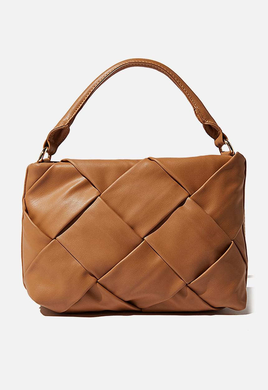 Rubi - Heidi quilted bag - tan