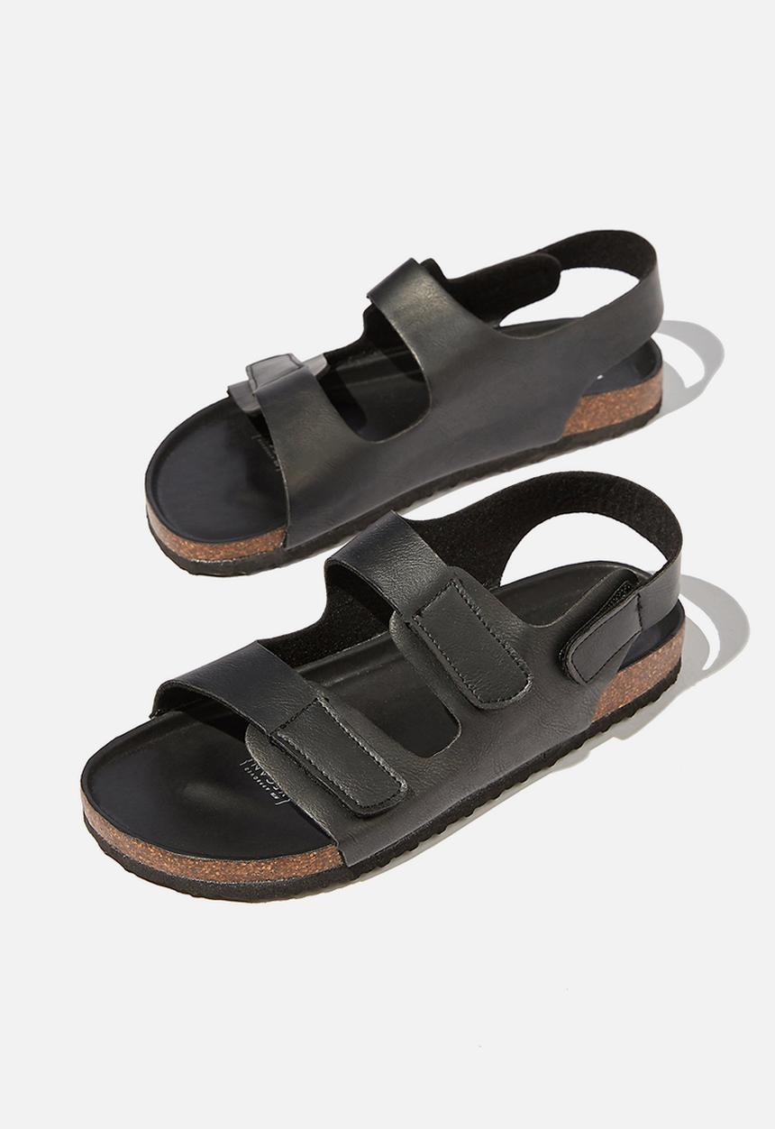 Cotton On - Rex slingback sandal - black 