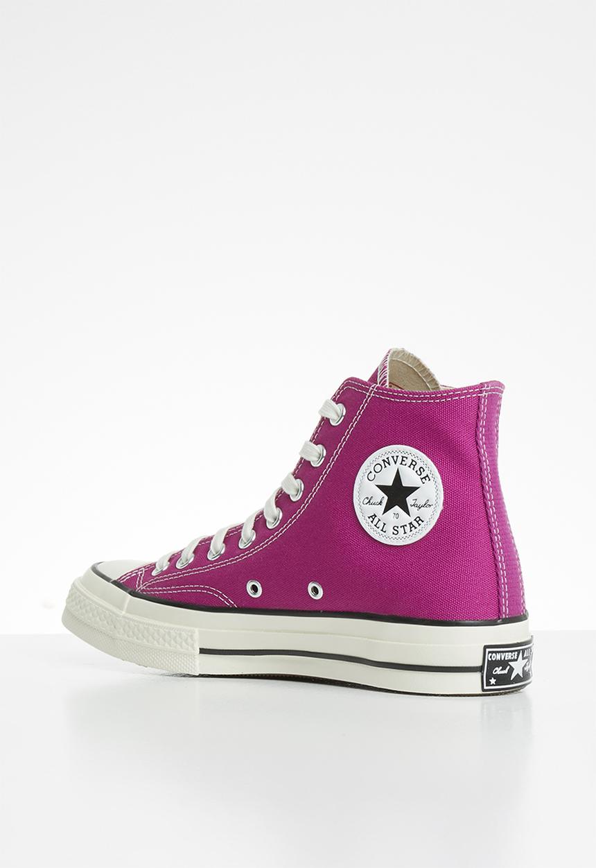 Converse - Chuck 70 organic canvas hi - cactus flower/black/egret