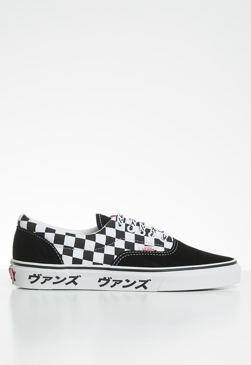 Vans - Era - (japanese type) black/racing red/true white