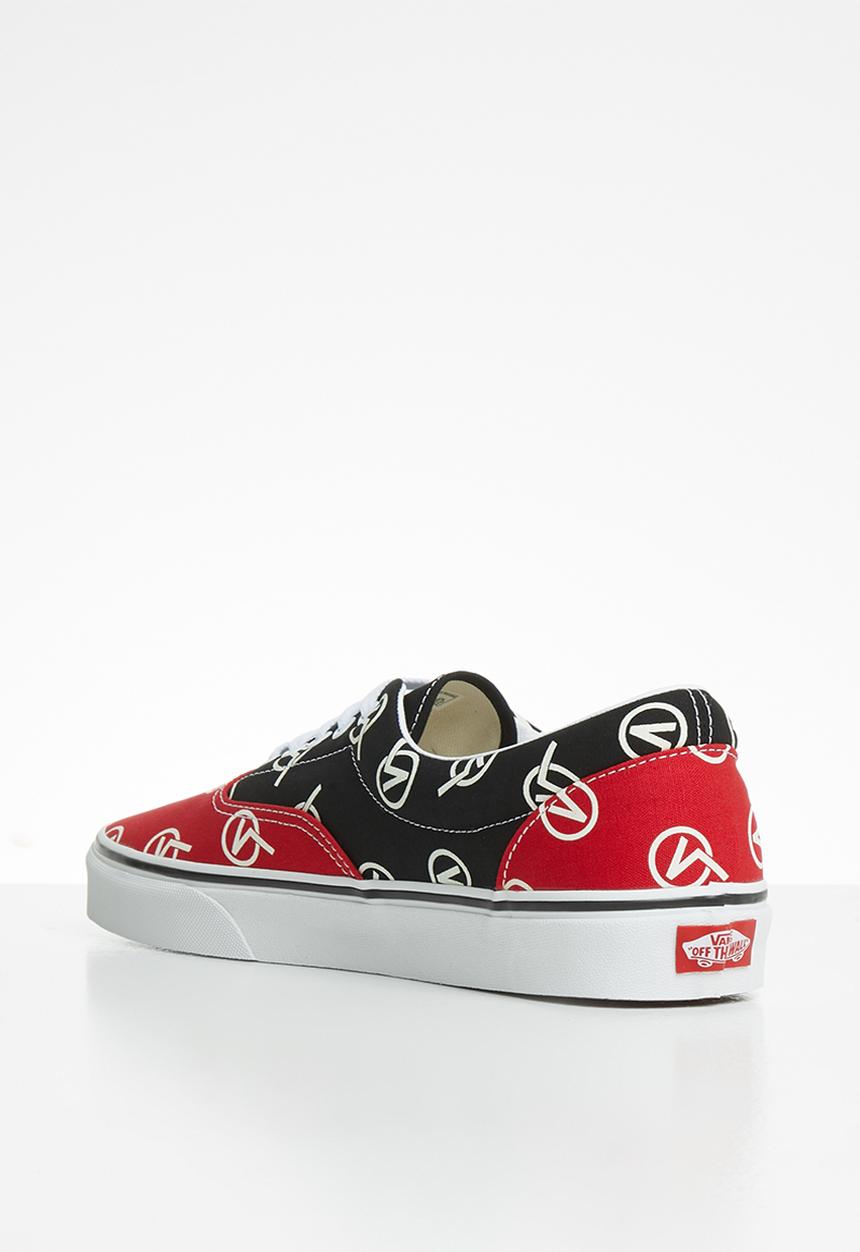 Vans - Era - (circle v) red/black