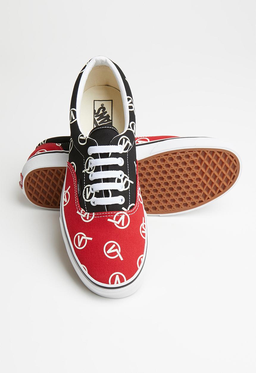 Vans - Era - (circle v) red/black