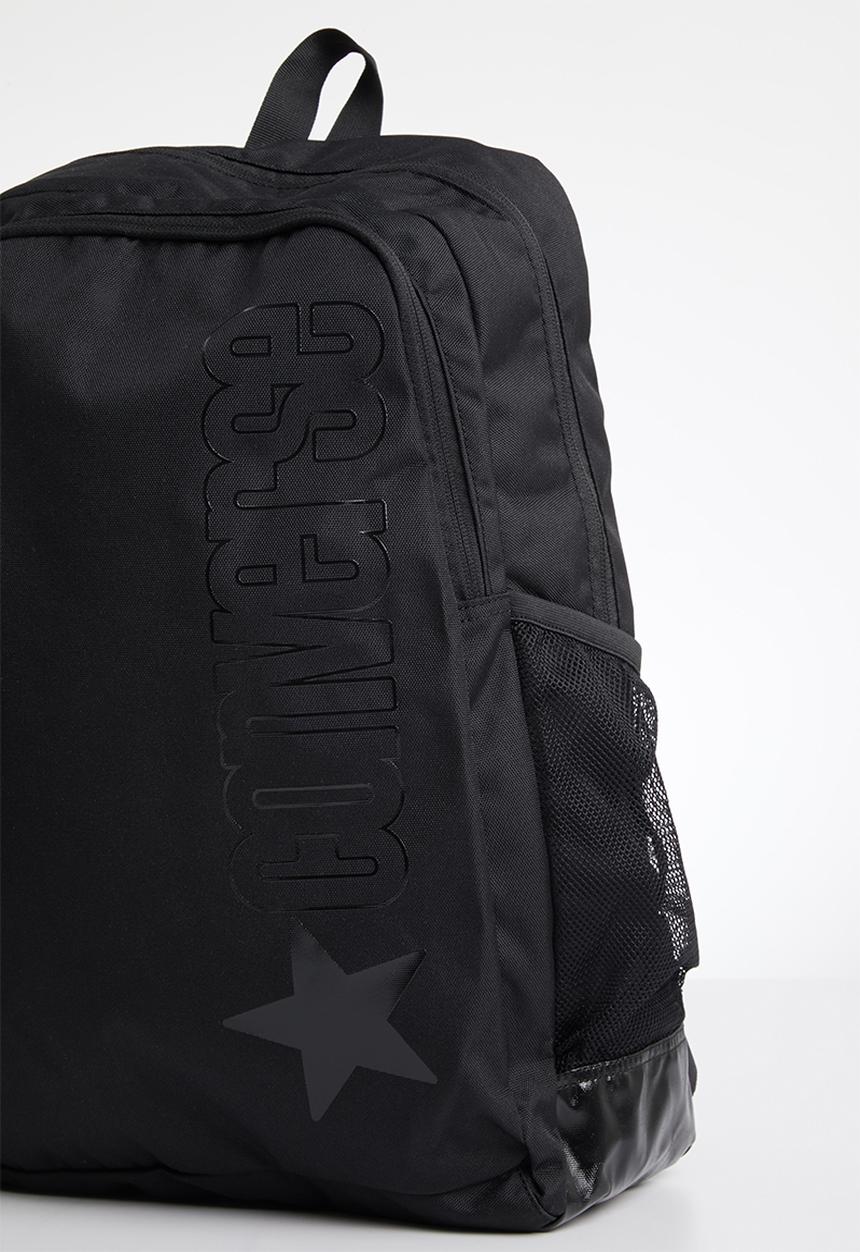 Converse - Wordmark speed 3 backpack - black