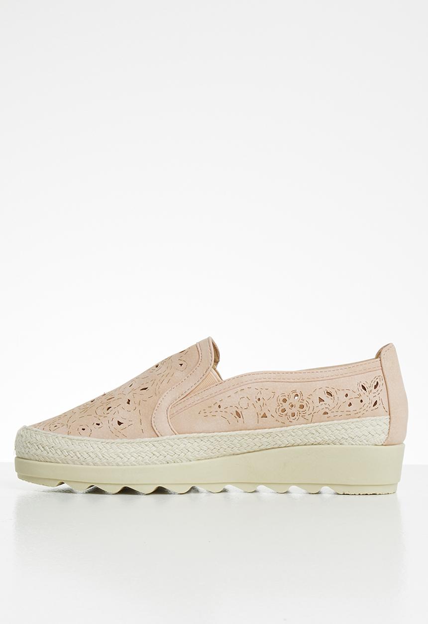 Butterfly Feet - Malakite flatform - pink
