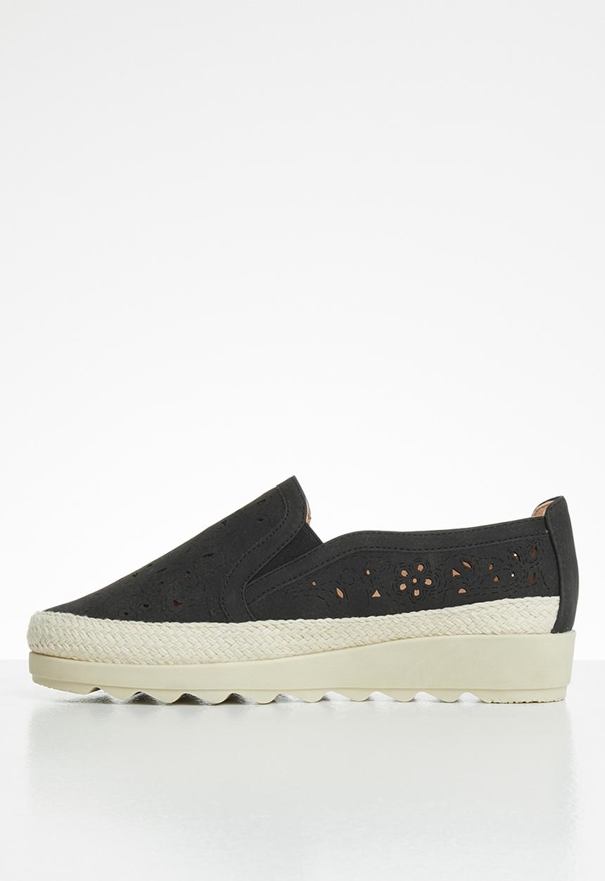 Butterfly Feet - Malakite flatform - black