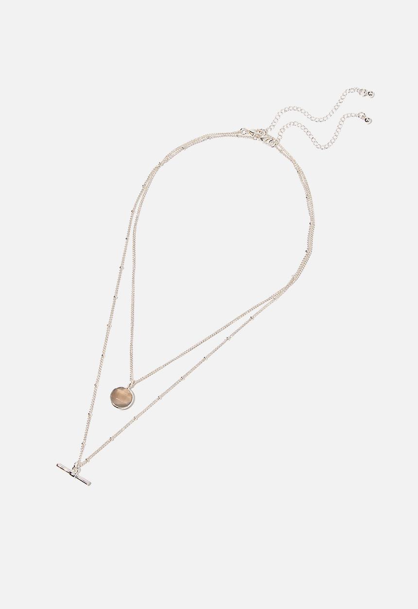 Rubi - Luxe layers multi necklace - silver