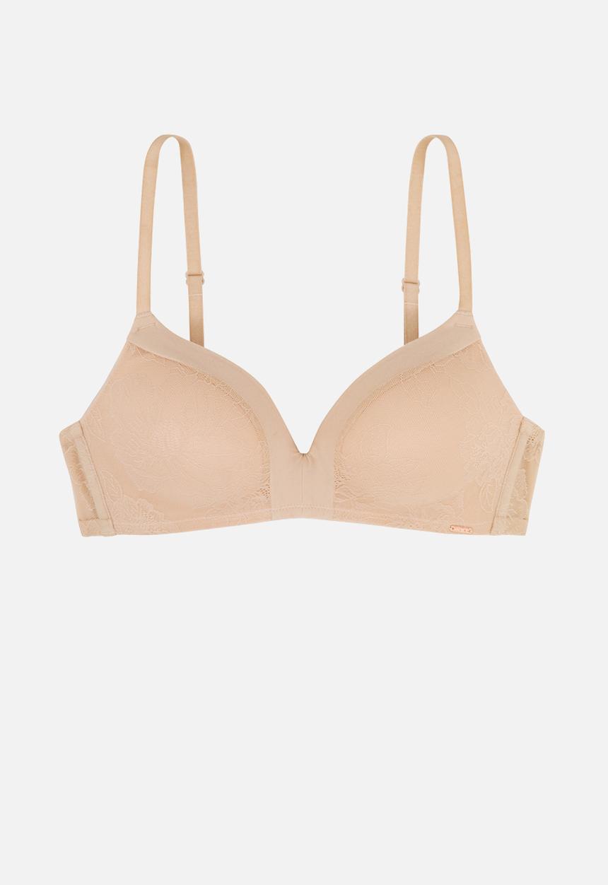 DORINA - Light padded soft bra - beige