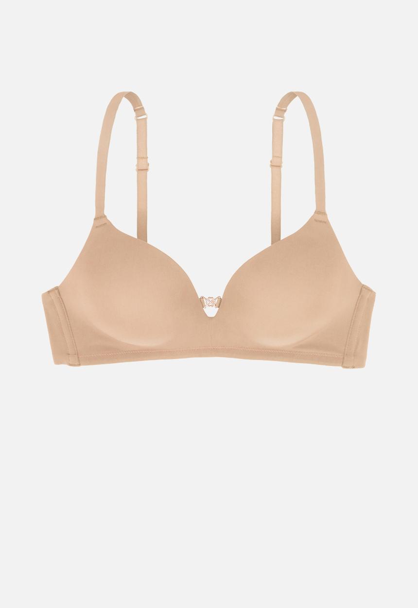 DORINA - Light padded soft bra - beige