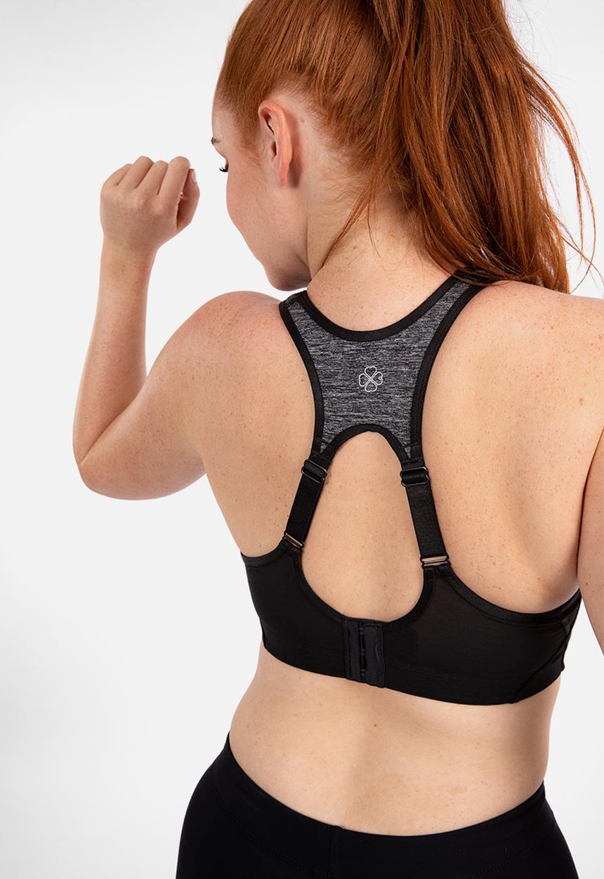DORINA - Non padded sports bra - grey
