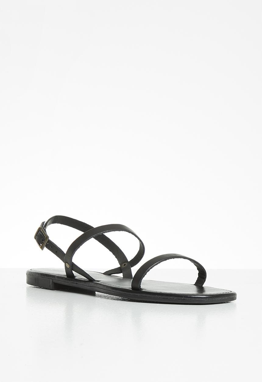 Superbalist - Yandi leather slingback sandal - black
