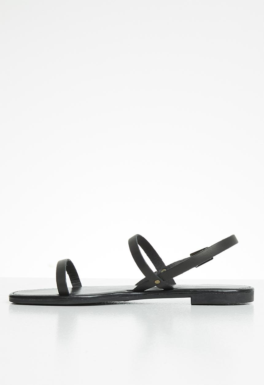 Superbalist - Yandi leather slingback sandal - black