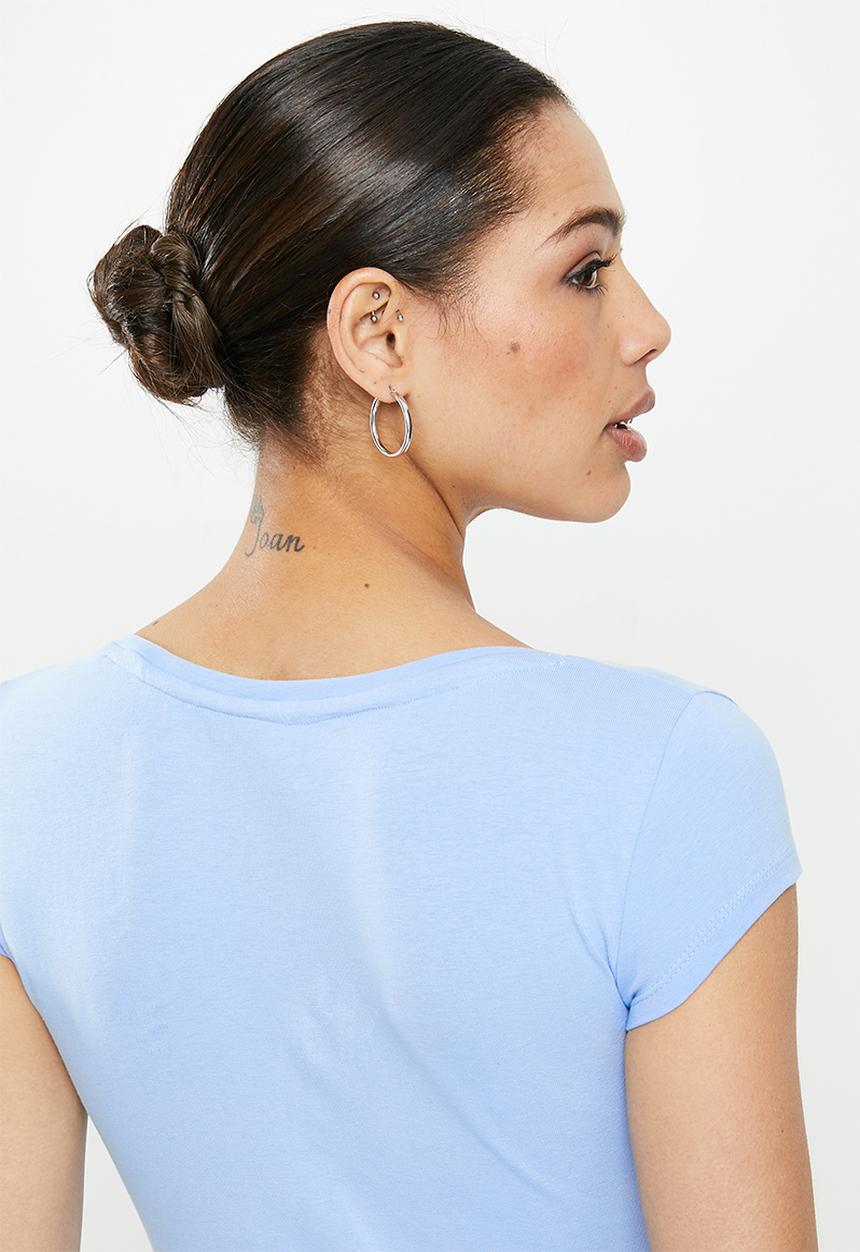 SISSY BOY - One up logo with front bling - cornflower blue