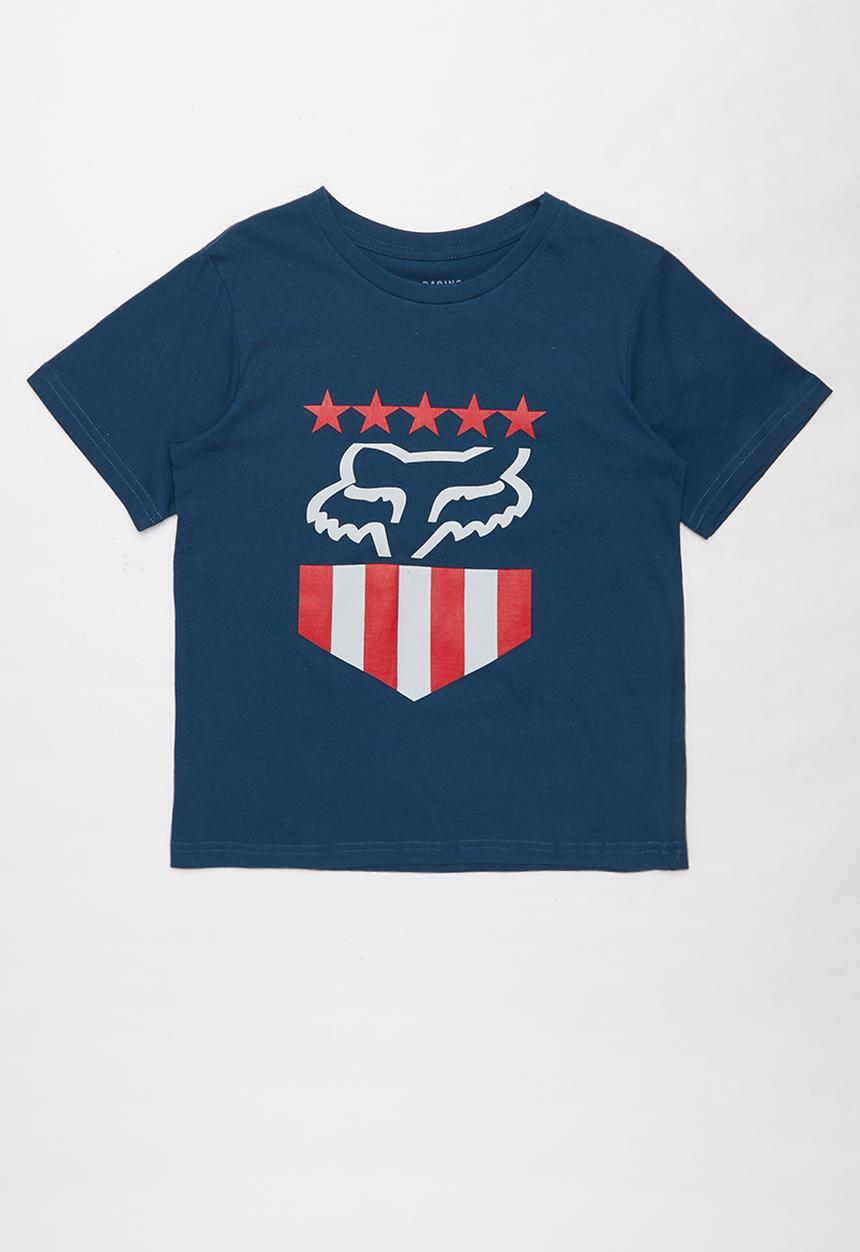 Fox - Freedom shiels short sleeve tee - navy