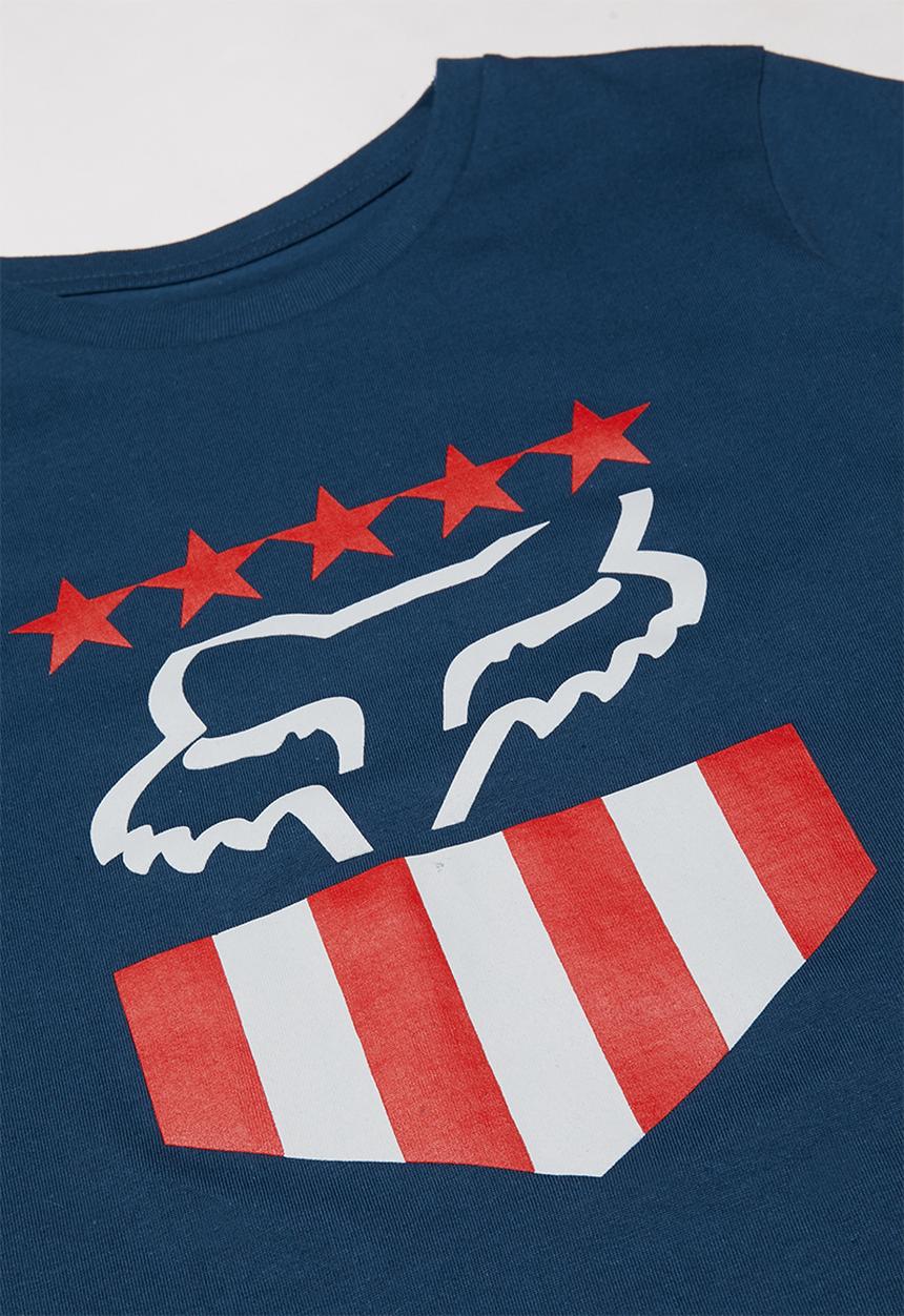 Fox - Freedom shiels short sleeve tee - navy
