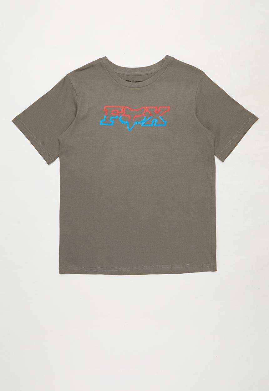Fox - Dual head boys short sleeve tee - lucid grey