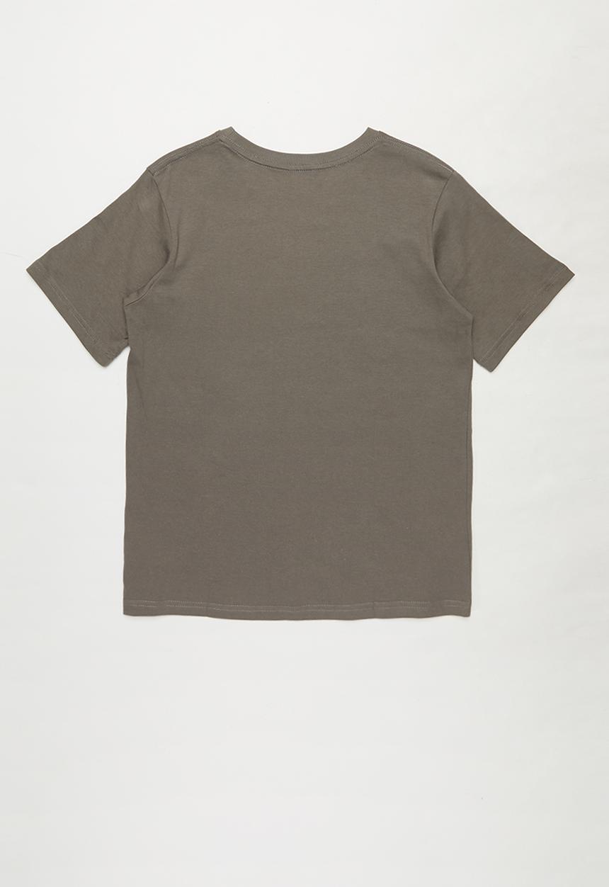 Fox - Dual head boys short sleeve tee - lucid grey