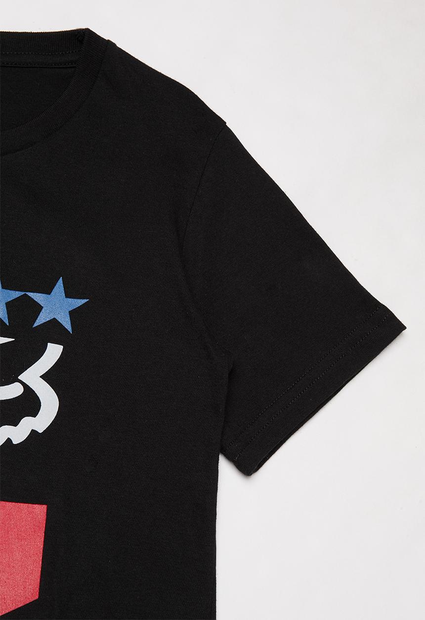 Fox - Freedom shield short sleeve tee - black