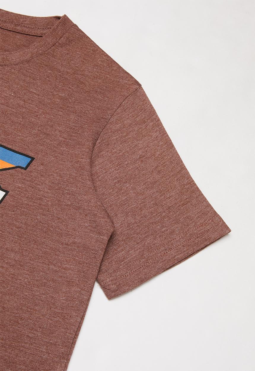 Fox - Fheadx slider boys short sleeve tee - heather eclipse