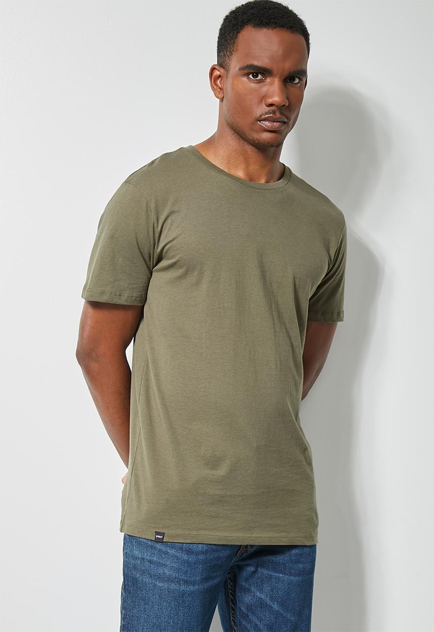 Superbalist - Nate crew neck tee - khaki 