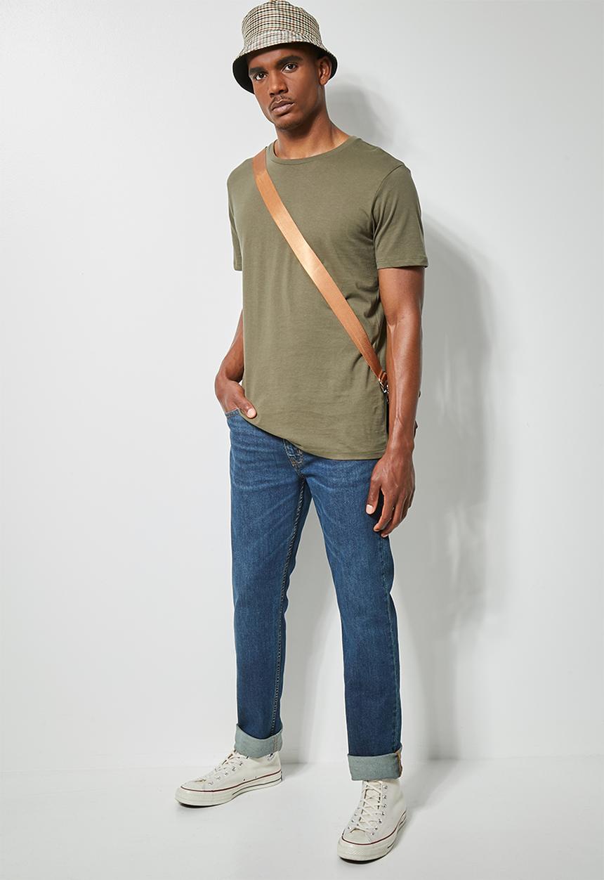 Superbalist - Nate crew neck tee - khaki 