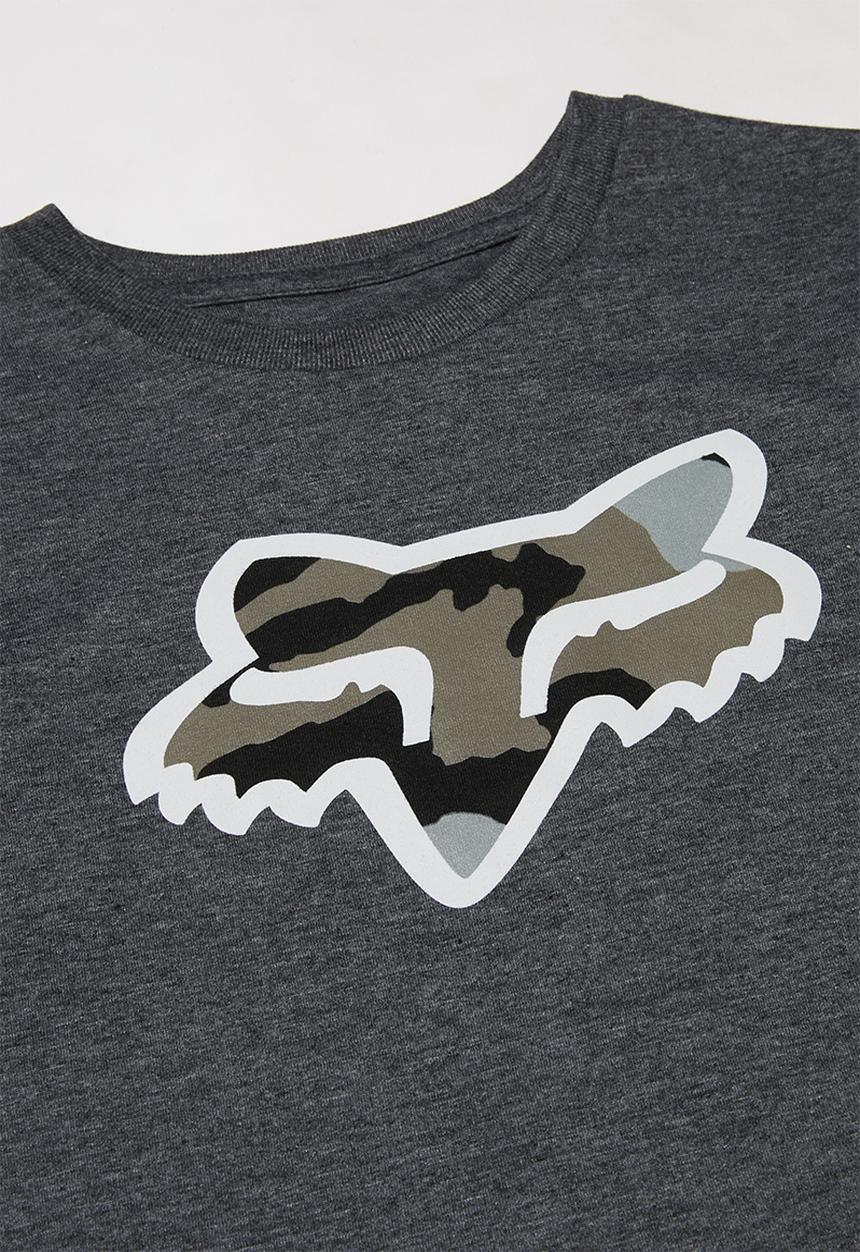 Fox - Predator boys short sleeve tee - dark grey