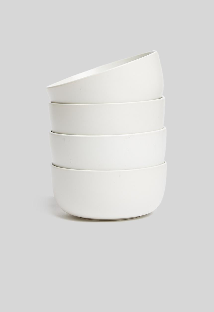 Sixth Floor - Lab bowl  set of 4 - white