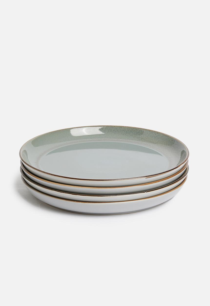 Sixth Floor - Aska dinner plate set of 4 - blue