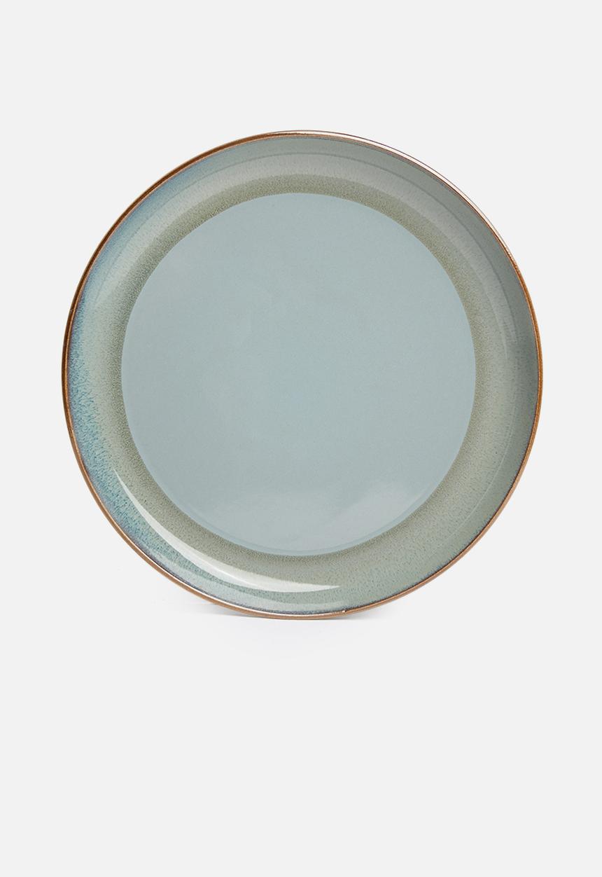 Sixth Floor - Aska dinner plate set of 4 - blue